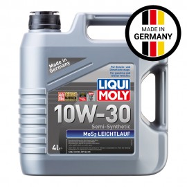 image of New Liqui Moly MoS2 Leichtlauf 10W30 Semi Synthetic Engine Oil 4L