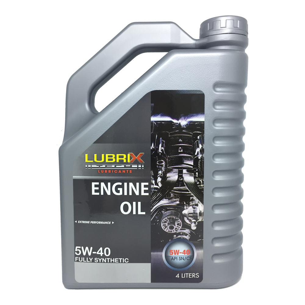 LUBRIX 5W40 Fully Synthetic SN/CF Engine Oil 4L (Proton/Perodua/Toyota/Nissan) LUBRIX 5W40 Fully Synthetic SN/CF Engine Oil 4L (Proton/Perodua/Toyota/Nissan)