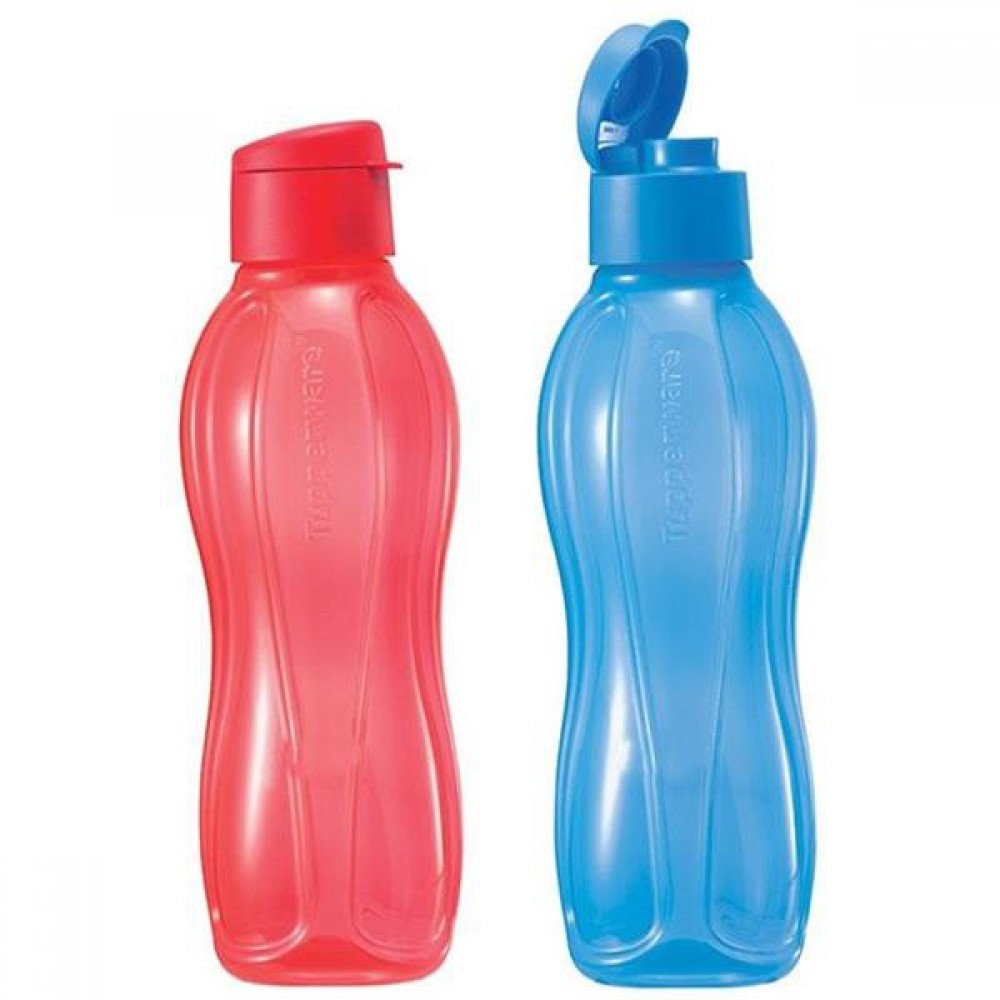 TUPPERWARE ECO BOTTLE FLIP TOP (2) 1.0L TUPPERWARE ECO BOTTLE FLIP TOP (2) 1.0L