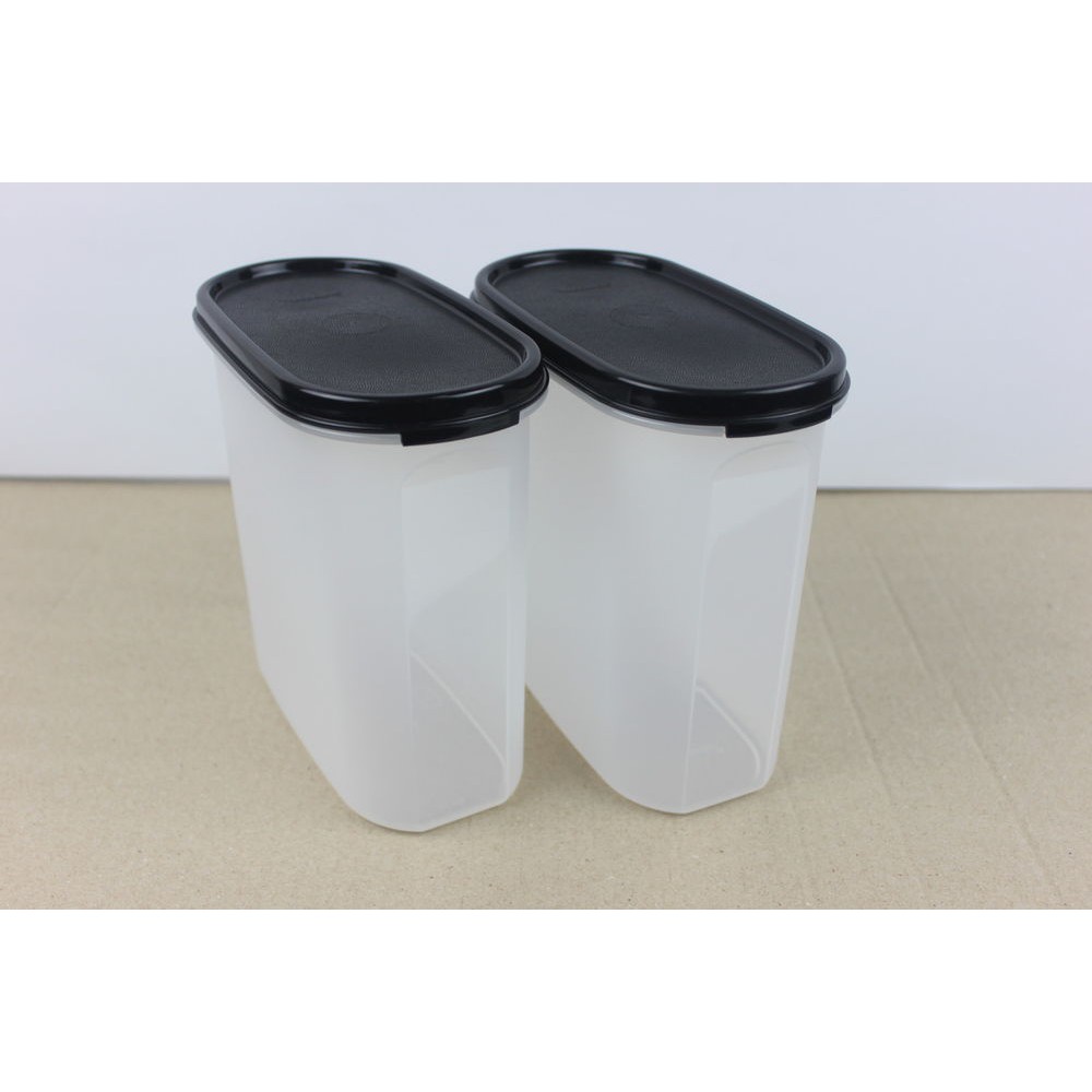 Tupperware Modular Mates Oval III (1) 1.7L - BLACK Tupperware Modular Mates Oval III (1) 1.7L - BLACK