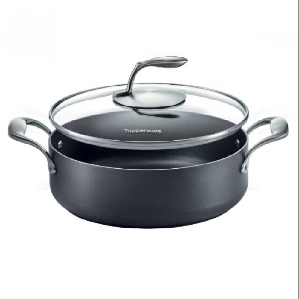TUPPERWARE Black Series Casserole Pot 4.1L TUPPERWARE Black Series Casserole Pot 4.1L