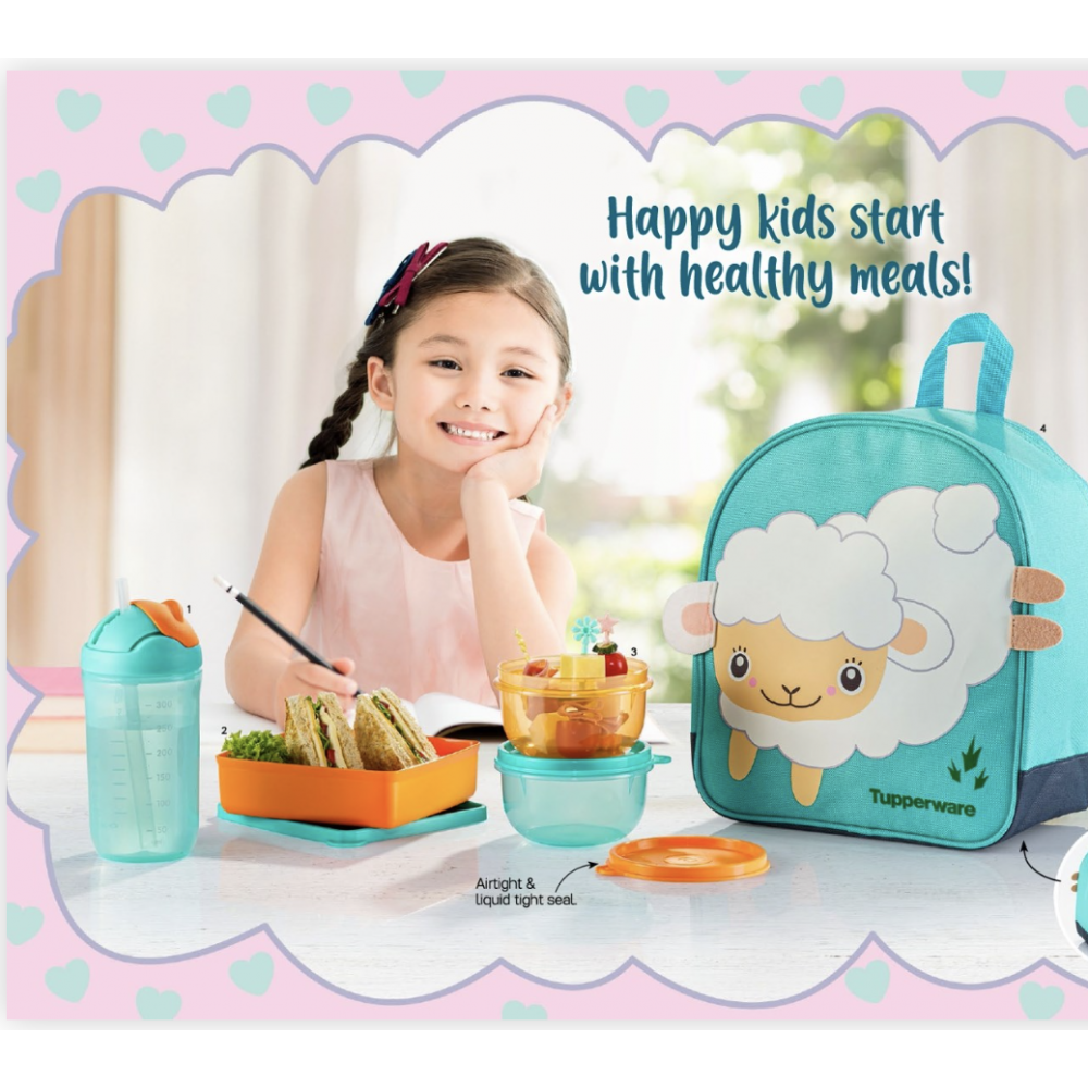 [Get Ready to School][Free shipping]Happy kids start with healthy meals