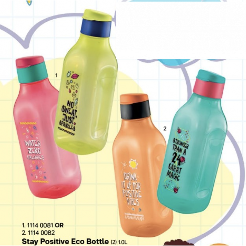 [Get Ready to School][Free shipping]Stay Positive Eco Bottle