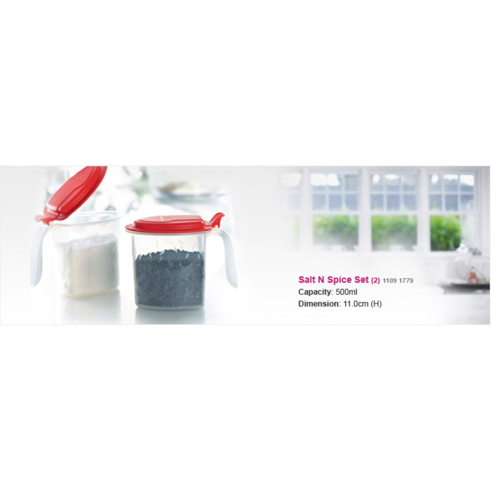 Tupperware Salt N Spice Set Tupperware Salt N Spice Set