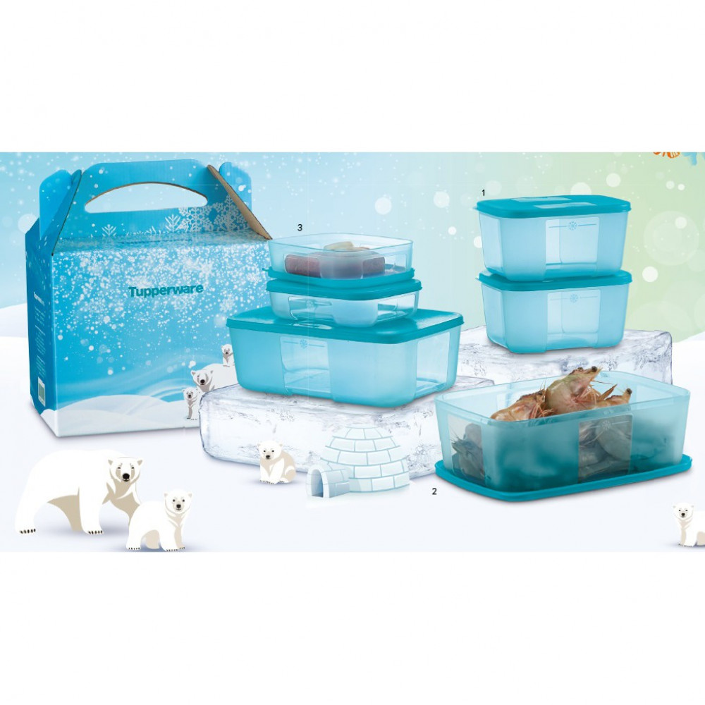 Tupperware Freezer Buddy Set (with Gift Box) Tupperware Freezer Buddy Set (with Gift Box)