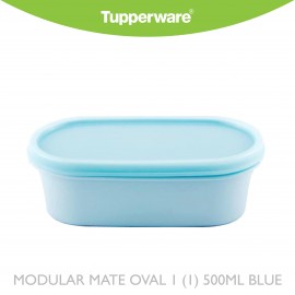 image of Tupperware Modular Mate Oval 1 (1) 500ml Blue