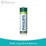 Philips Long Life AA Batteries 