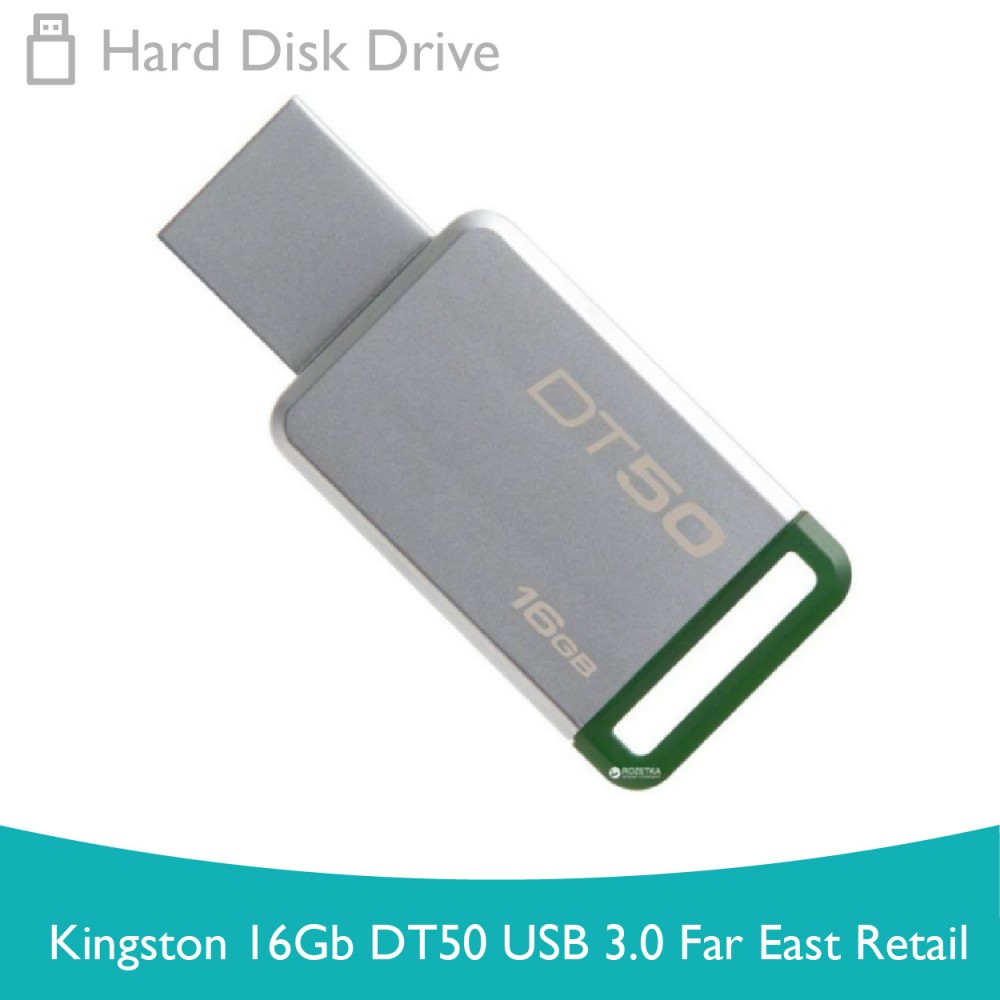 Kingston 16Gb DT50 USB 3.0 Far East Retail