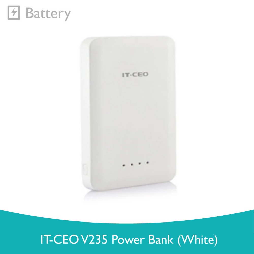 IT-CEO V235 Power Bank (White) IT-CEO V235 Power Bank (White)
