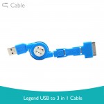 Legend USB 3 in 1 Cable