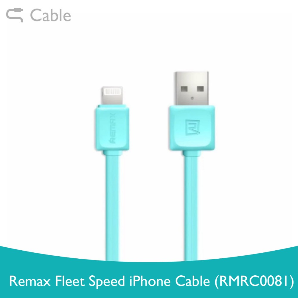 REMAX Fleet Speed Iphone Cable (RMRC008I) REMAX Fleet Speed Iphone Cable (RMRC008I)