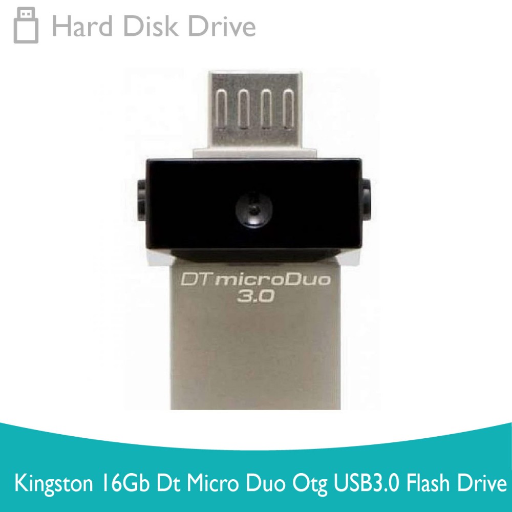 Kingston 16Gb Dt Micro Duo Otg USB3.0 Flash Drive 