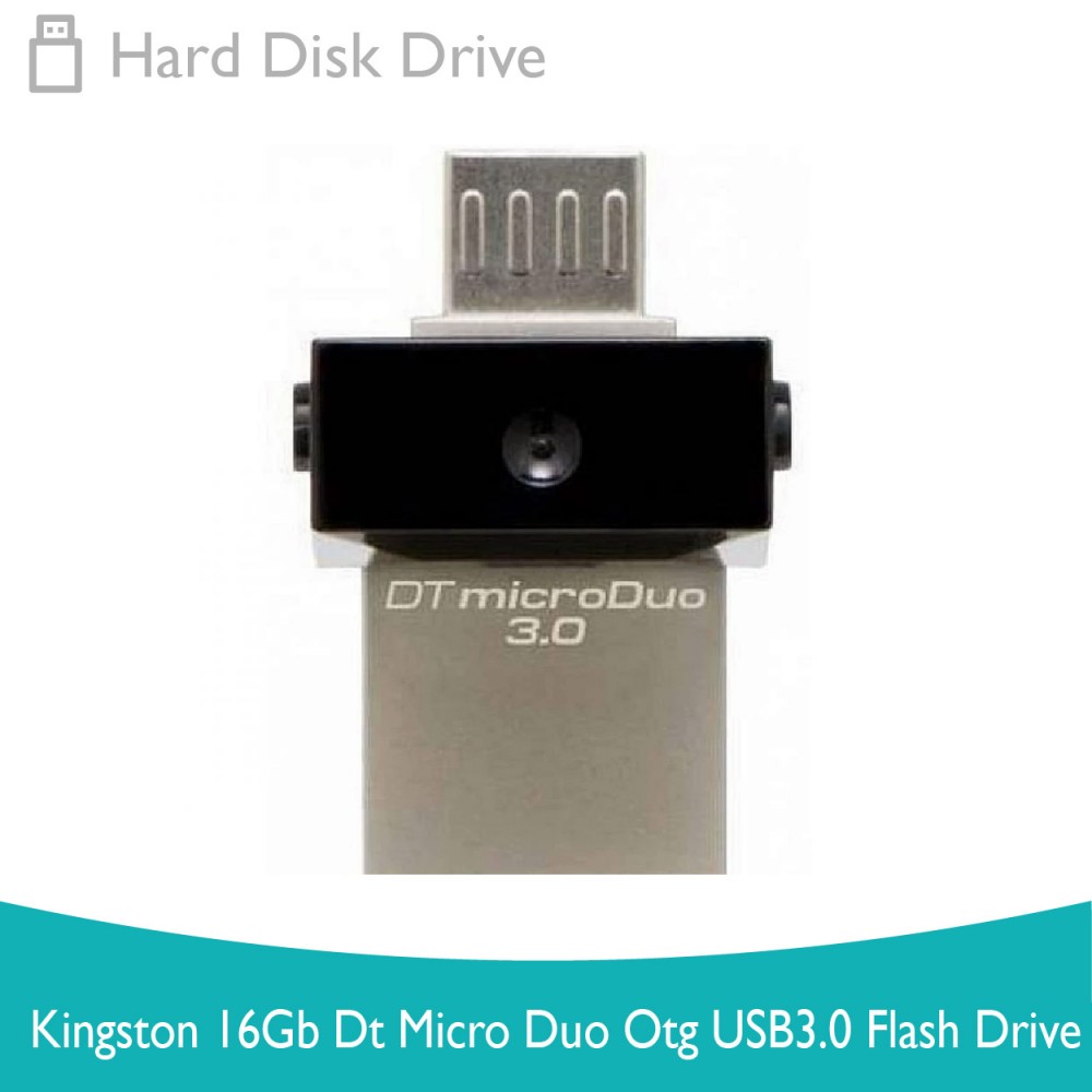 Kingston 16Gb Dt Micro Duo Otg USB3.0 Flash Drive Kingston 16Gb Dt Micro Duo Otg USB3.0 Flash Drive