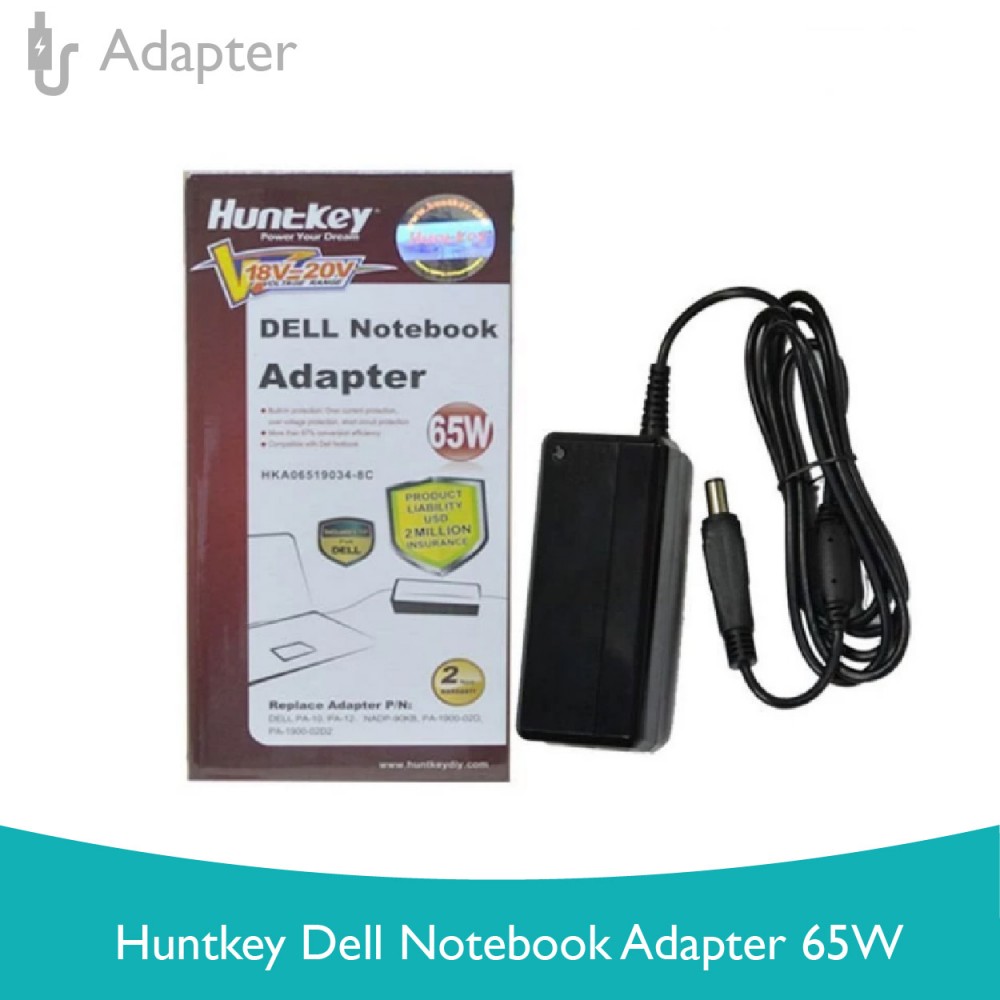 Huntkey Dell Notebook Adapter 65W Huntkey Dell Notebook Adapter 65W