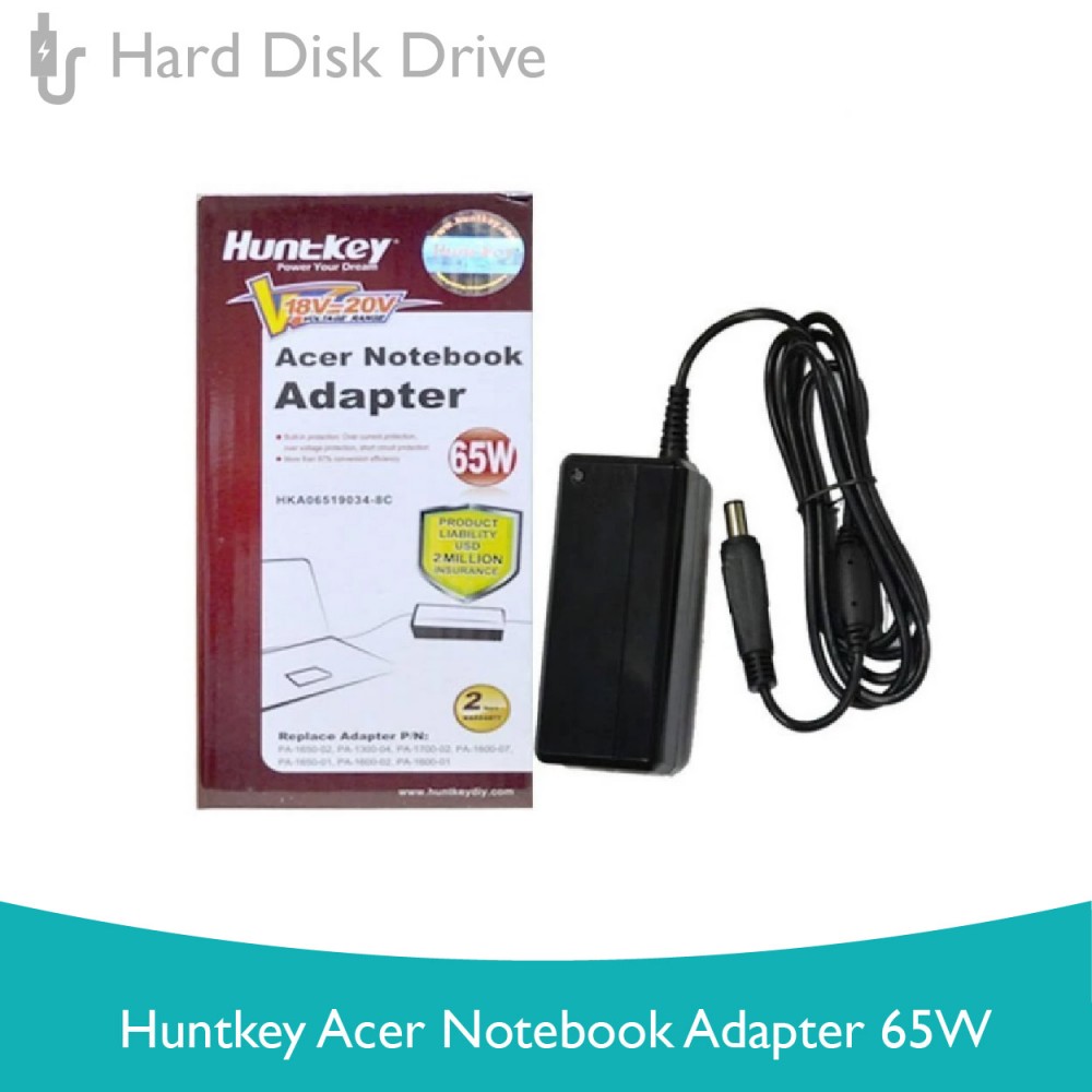 Huntkey Acer Notebook Adapter 65w