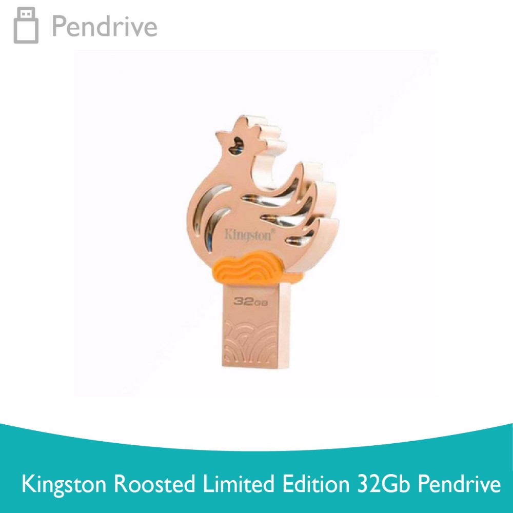 Kingston Roosted Limited Edition 32GB Pendrive Kingston Roosted Limited Edition 32GB Pendrive