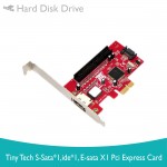 Tiny Tech S-Sata*1,ide*1 E-Sata X 1 Pci Express Card