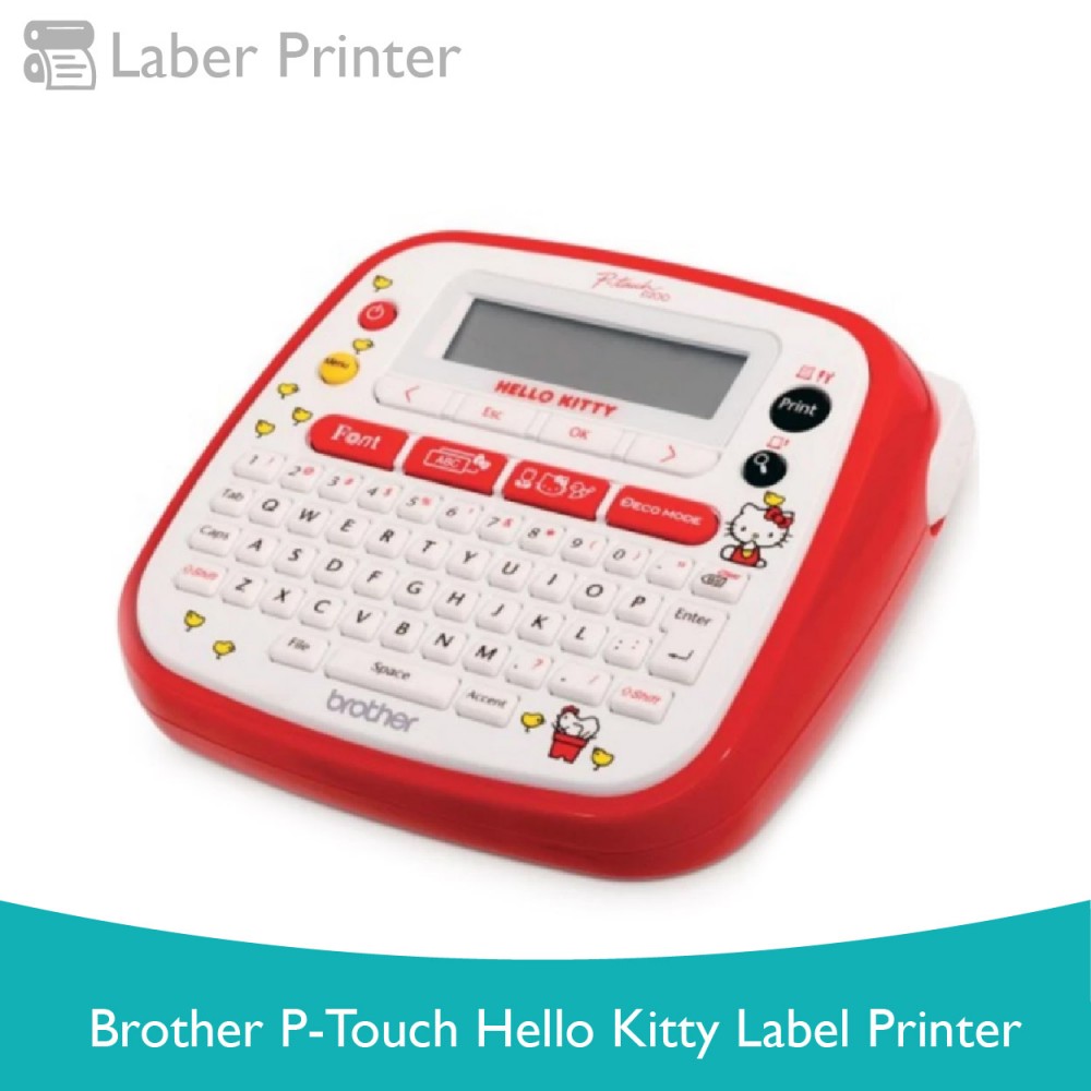 Brother P-TOUCH Hello Kitty Label Printer Brother P-TOUCH Hello Kitty Label Printer