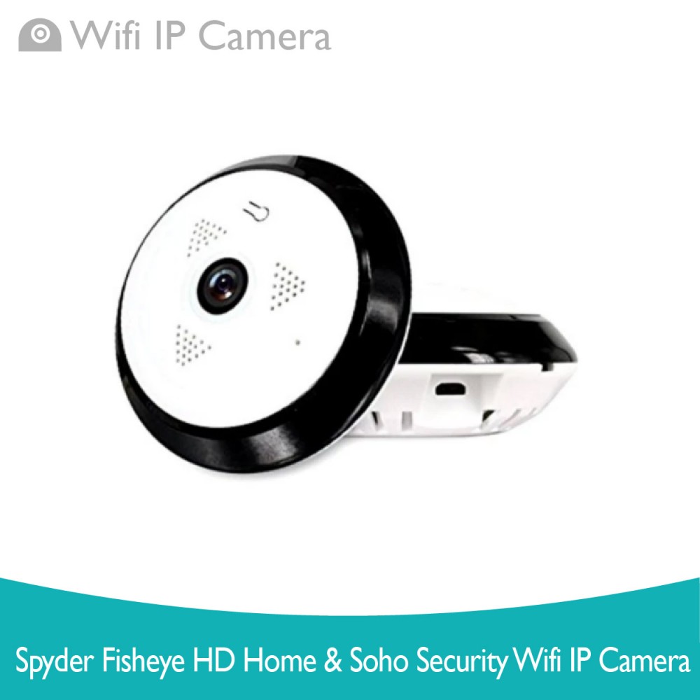 Spyder EC10-I6 360 Fisheye HD Home and SOHO Security WiFi IP Camera Spyder EC10-I6 360 Fisheye HD Home and SOHO Security WiFi IP Camera