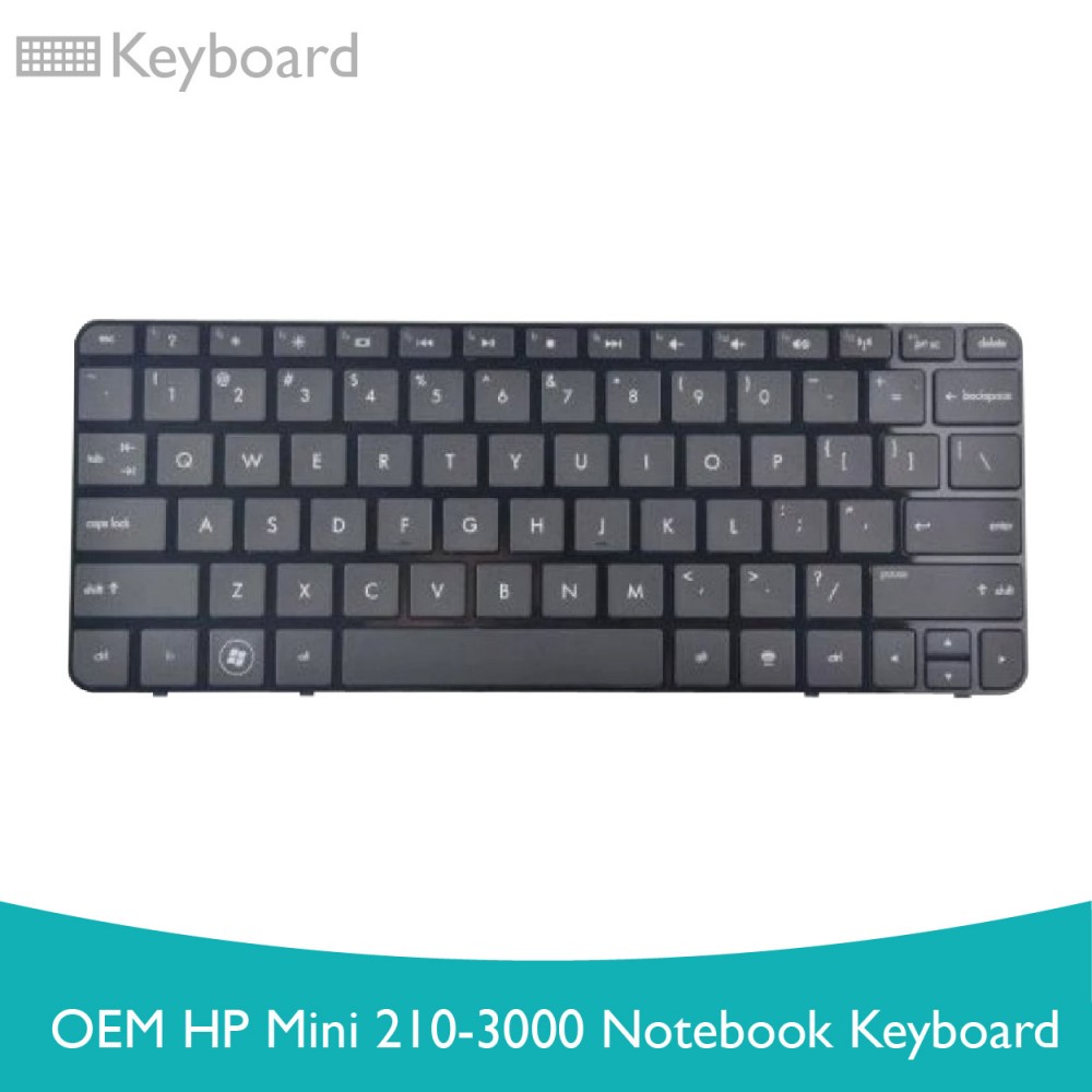 OEM HP Mini 210-3000 Notebook Keyboard OEM HP Mini 210-3000 Notebook Keyboard
