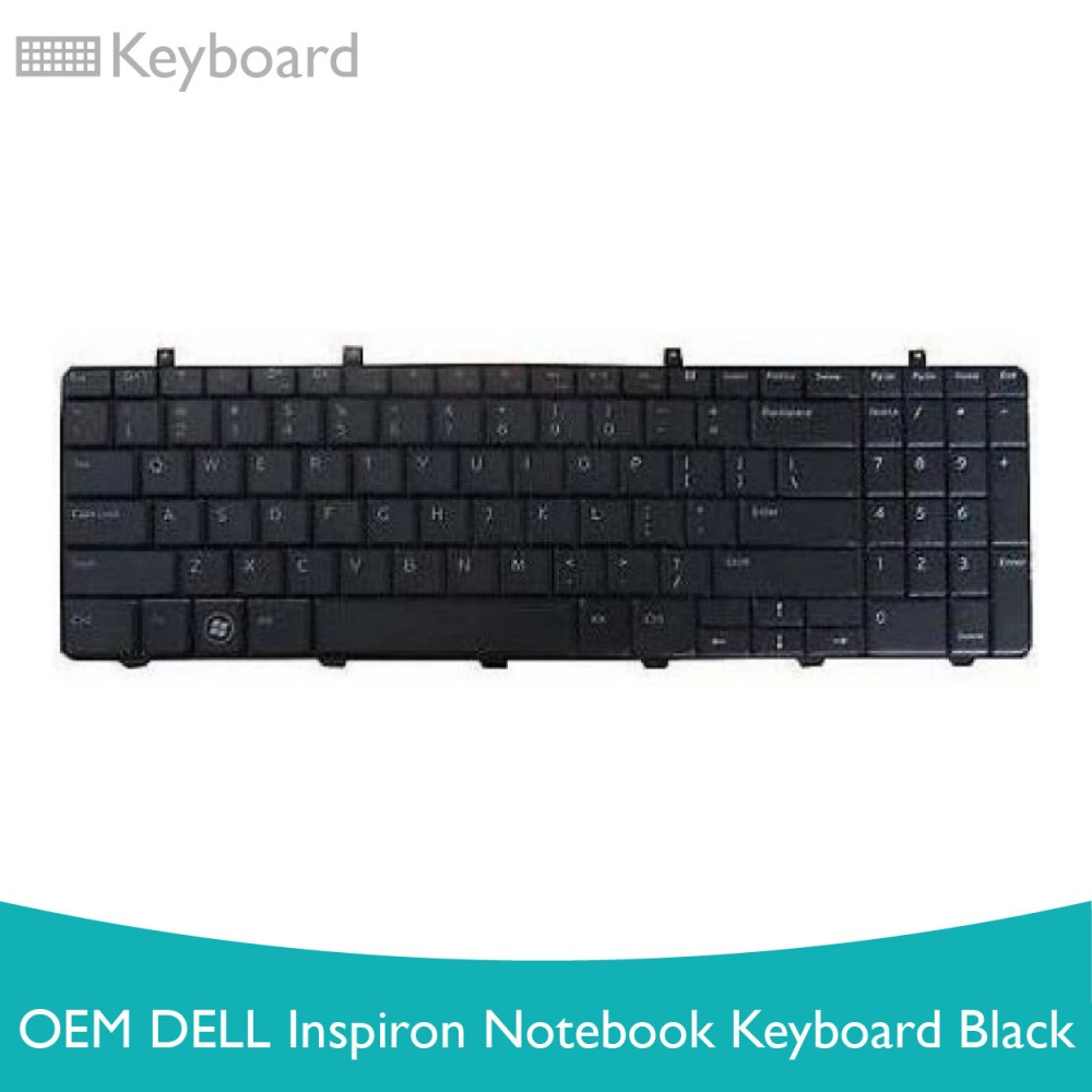 OEM Dell Inspiron Notebook Keyboard Black