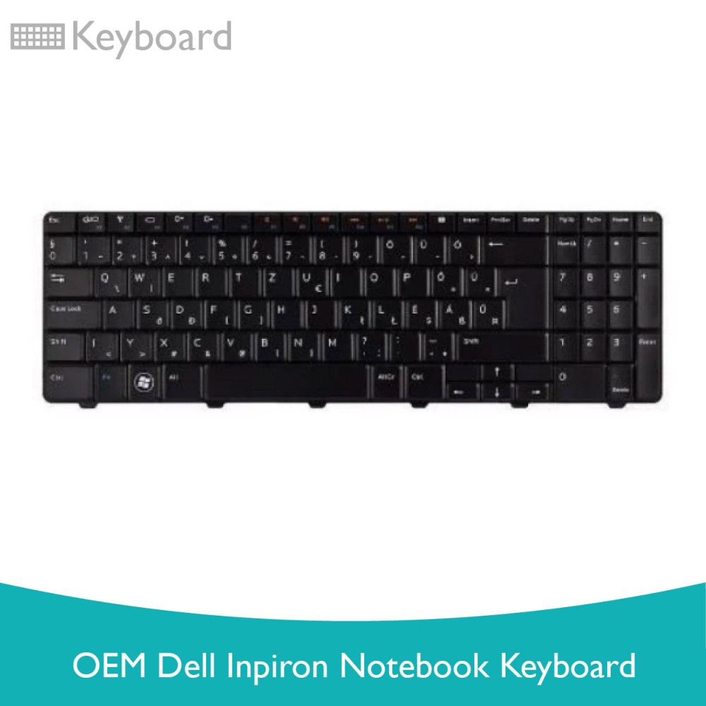 OEM Dell Inpiron 15R N5010 Notebook Keyboard