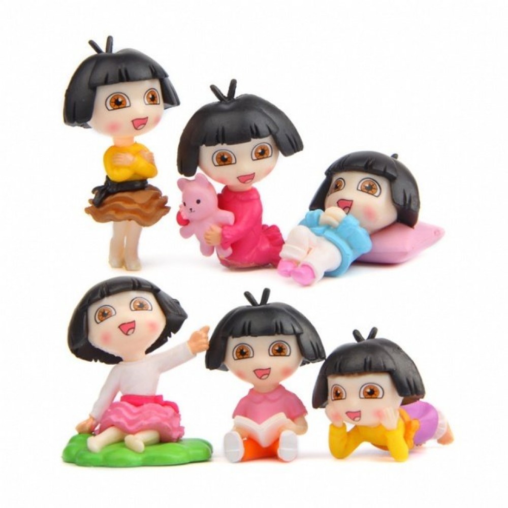 Dora The Explorer Figurine Set x 6 pieces Dora The Explorer Figurine Set x 6 pieces