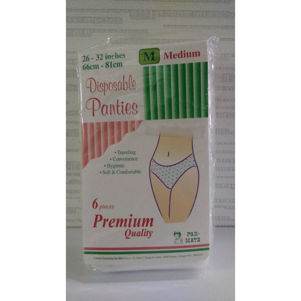 Pan-Mate Disposable Panties M Pan-Mate Disposable Panties M