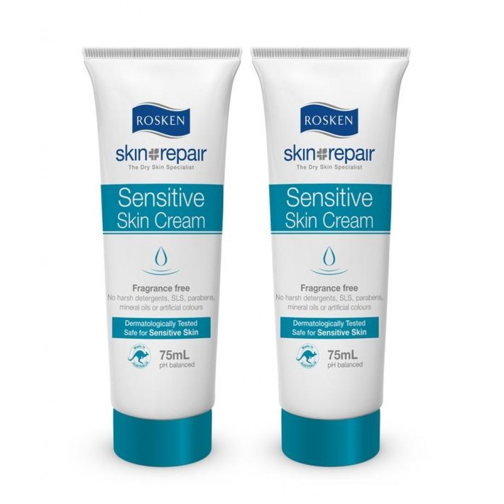 ROSKEN SKIN REPAIR SENSITIVE CREAM 2*75ML ROSKEN SKIN REPAIR SENSITIVE CREAM 2*75ML