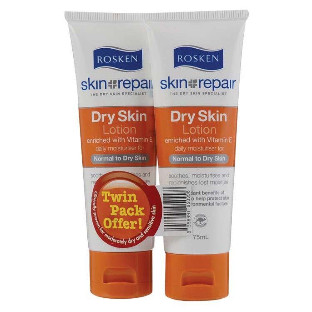 Rosken Hydrating Vitamin E Lotion 75ml Pack-of-2 Rosken Hydrating Vitamin E Lotion 75ml Pack-of-2