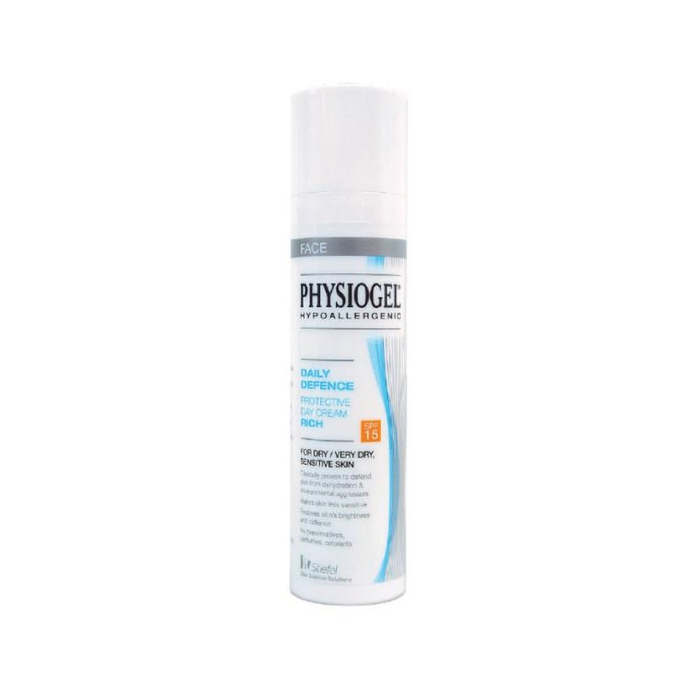 Physiogel Hypoallergenic Daily Defence Protective Day Cream Rich SPF15 40ml Physiogel Hypoallergenic Daily Defence Protective Day Cream Rich SPF15 40ml