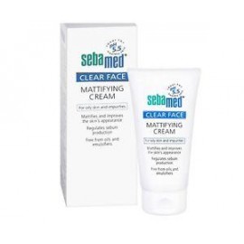image of SebaMed Clear Face Mattifying Cream Oily Skin pH 5.5