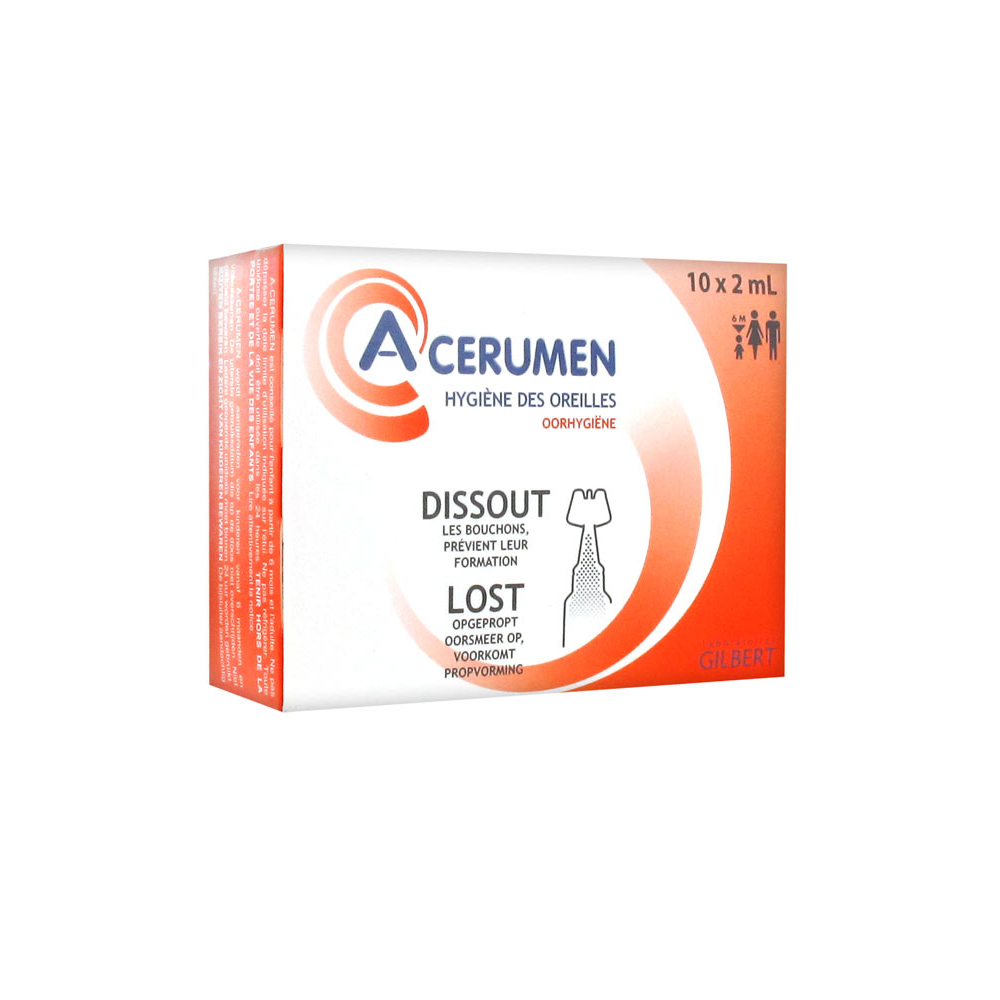 Acerumen Dissolve Earwax 10x2ml Acerumen Dissolve Earwax 10x2ml