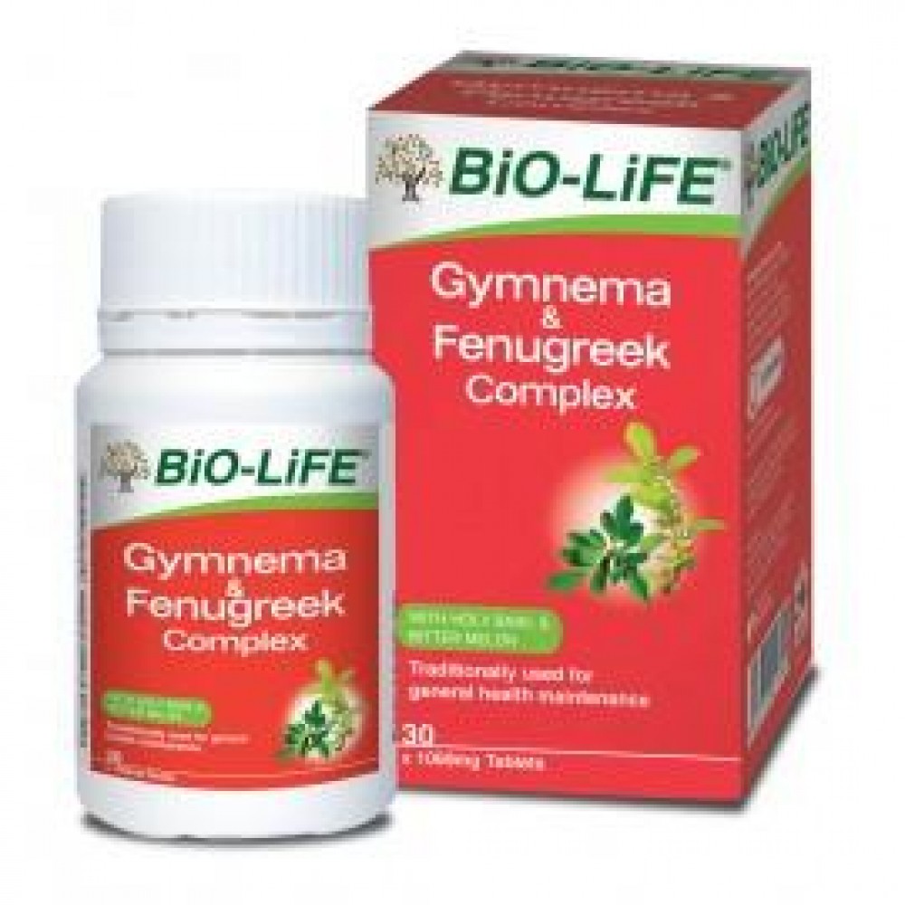 BIO-LIFE GYMNEMA & FENUGREEK COMPLEX BIO-LIFE GYMNEMA & FENUGREEK COMPLEX