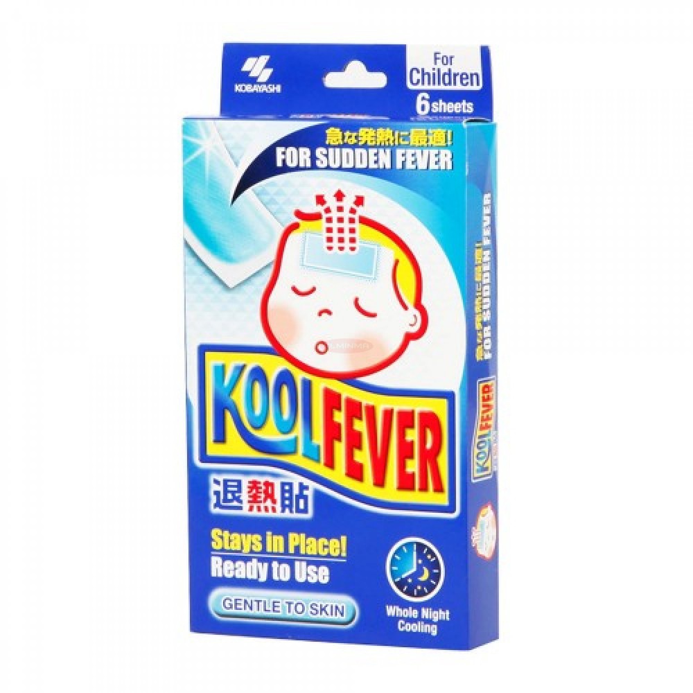 KoolFever Children Refreshing Mint Box of 6x2s KoolFever Children Refreshing Mint Box of 6x2s