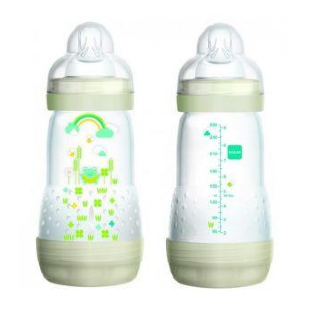 Mam 0+ Month Baby Bottle Anti-Colic 2x260ml Mam 0+ Month Baby Bottle Anti-Colic 2x260ml