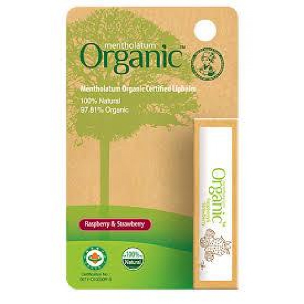 Mentholatum Organic Lip Balm (respberry and strawberry) Mentholatum Organic Lip Balm (respberry and strawberry)