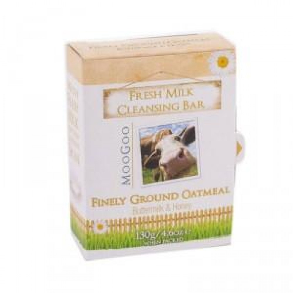 Moogoo Finely Ground Oatmeal Cleansing Bar Moogoo Finely Ground Oatmeal Cleansing Bar