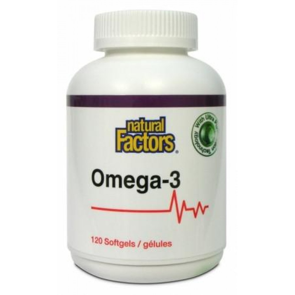 NATURAL FACTORS OMEGA-3 120S NATURAL FACTORS OMEGA-3 120S