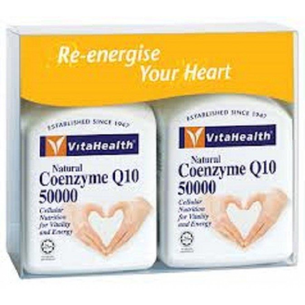 NATURAL VITAHEALTH COENZYME Q10 5000 NATURAL VITAHEALTH COENZYME Q10 5000