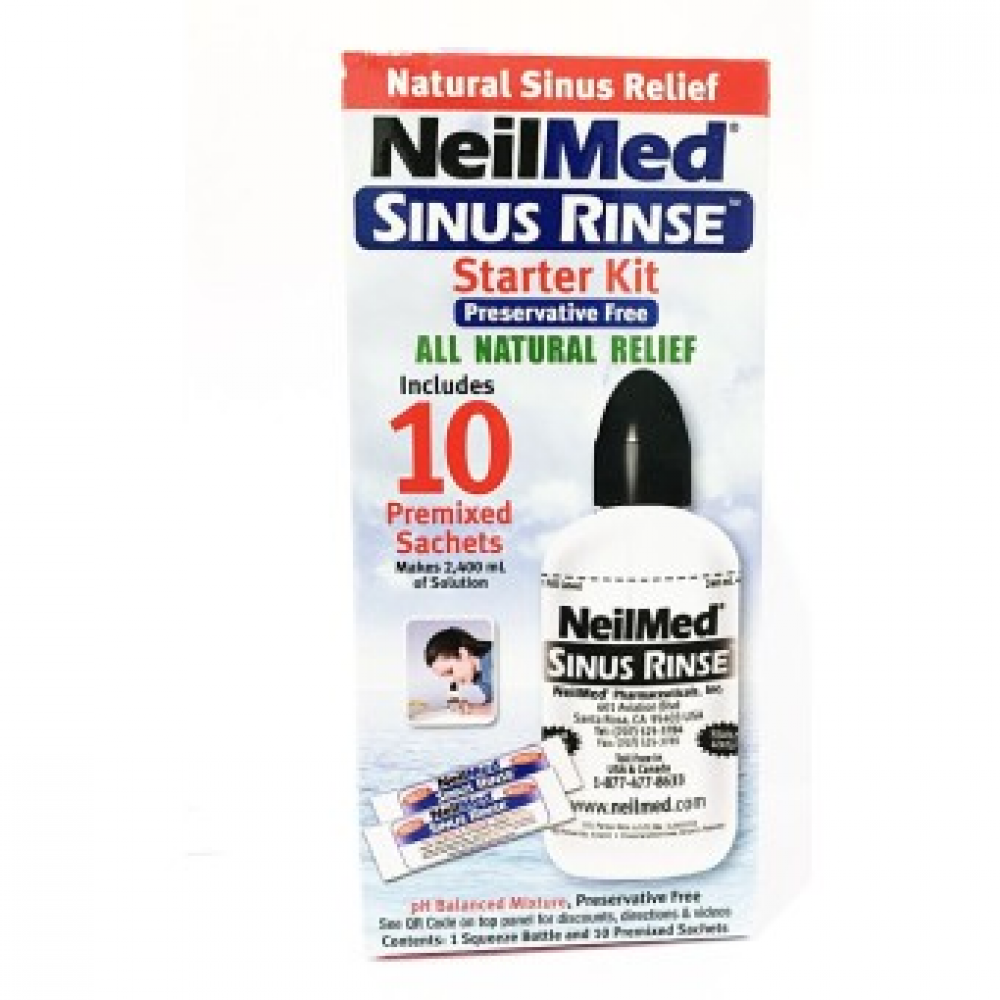 Neilmed Sinus Rinse Starter Kit 10s Neilmed Sinus Rinse Starter Kit 10s