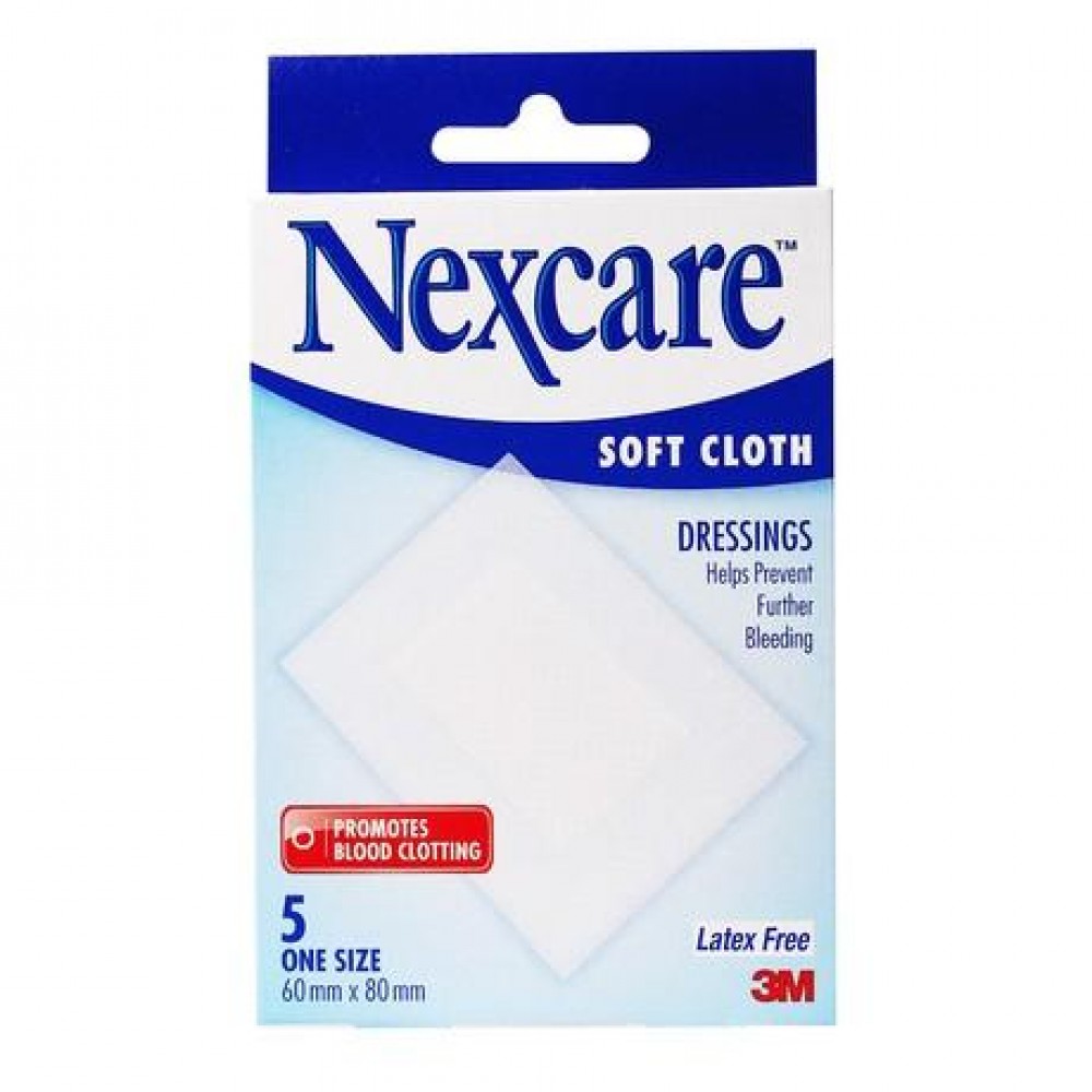 Nexcare Soft Cloth Dressing 5s Nexcare Soft Cloth Dressing 5s
