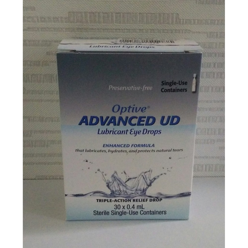 Optive Advanced UD Lubricant Eye Drops 0.4mlx30s Optive Advanced UD Lubricant Eye Drops 0.4mlx30s