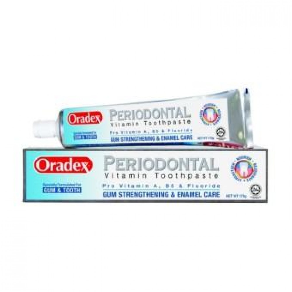 Oradex Periodontal Vitamin Toothpaste 175g Oradex Periodontal Vitamin Toothpaste 175g