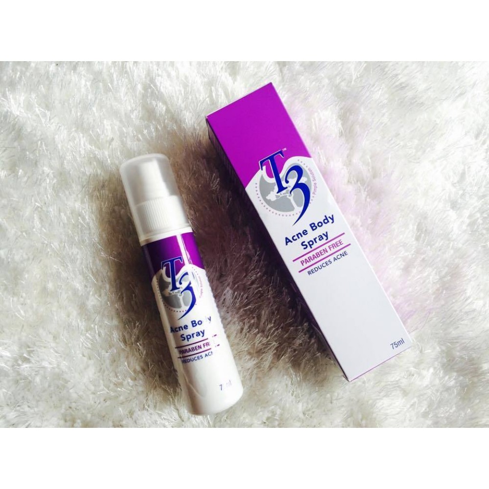 T3 Acne Body spray 75ml T3 Acne Body spray 75ml
