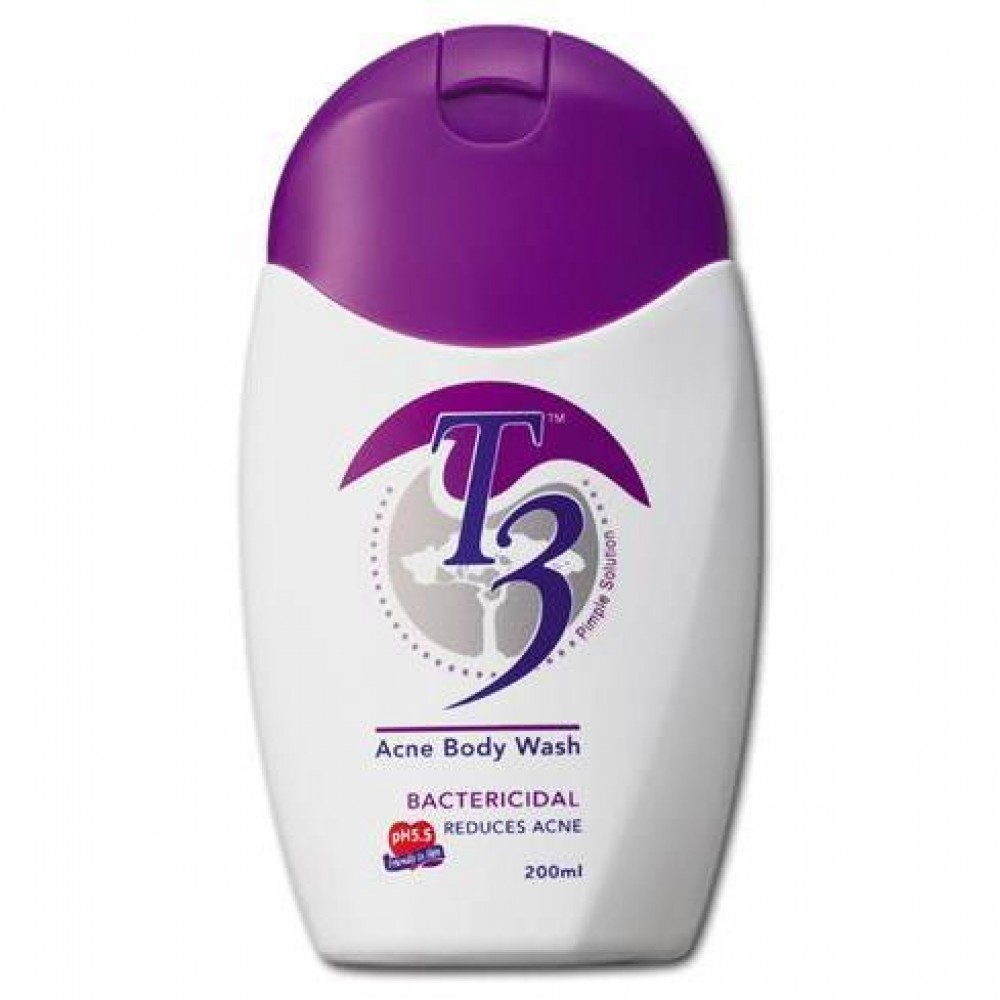 T3 Acne Body Wash 200ml T3 Acne Body Wash 200ml