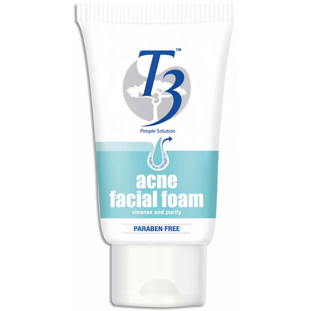 T3 Acne Facial Foam 100g Paraben Free T3 Acne Facial Foam 100g Paraben Free