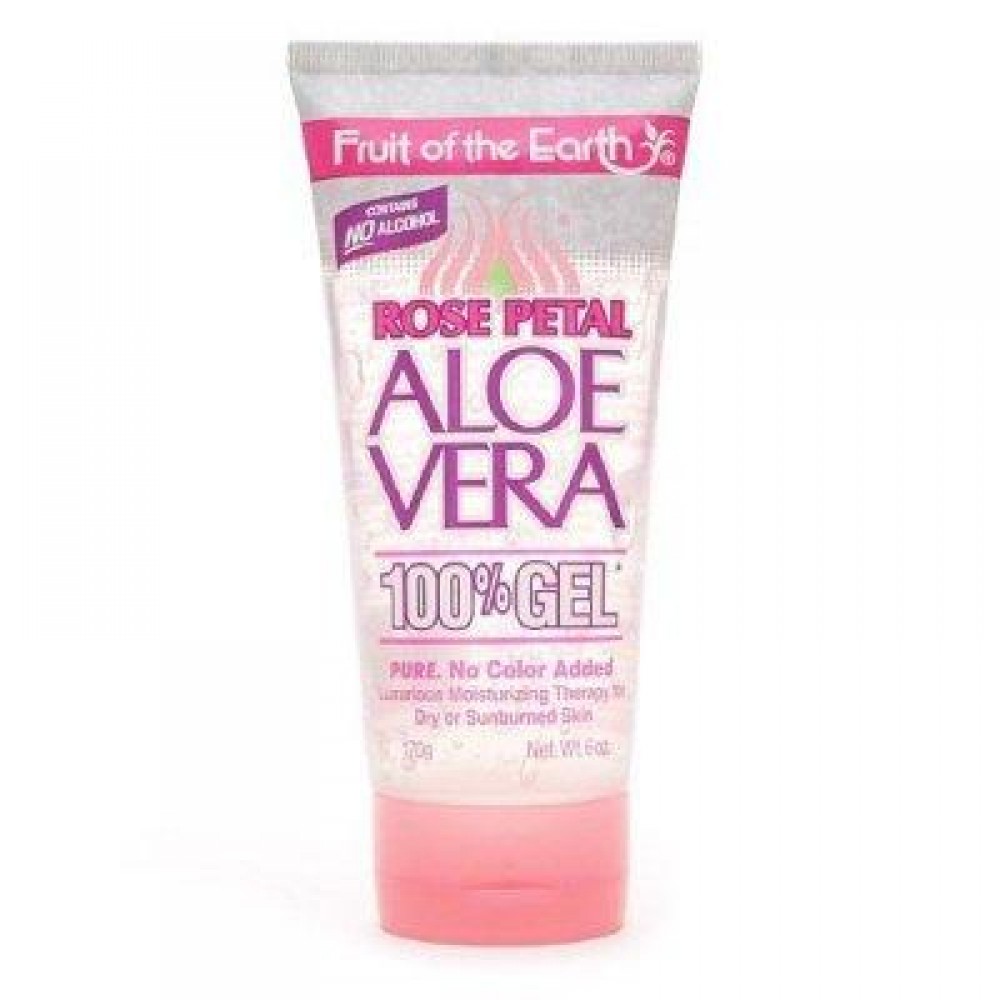 Fruit of the Earth Aloe Vera 100% Gel, Rose Petal, 6 Oz 170g Fruit of the Earth Aloe Vera 100% Gel, Rose Petal, 6 Oz 170g