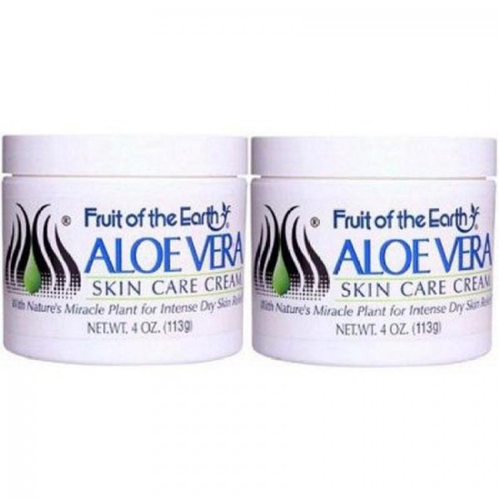 Fruit of the Earth Aloe Vera Skin Care Cream 2 x 113g Fruit of the Earth Aloe Vera Skin Care Cream 2 x 113g