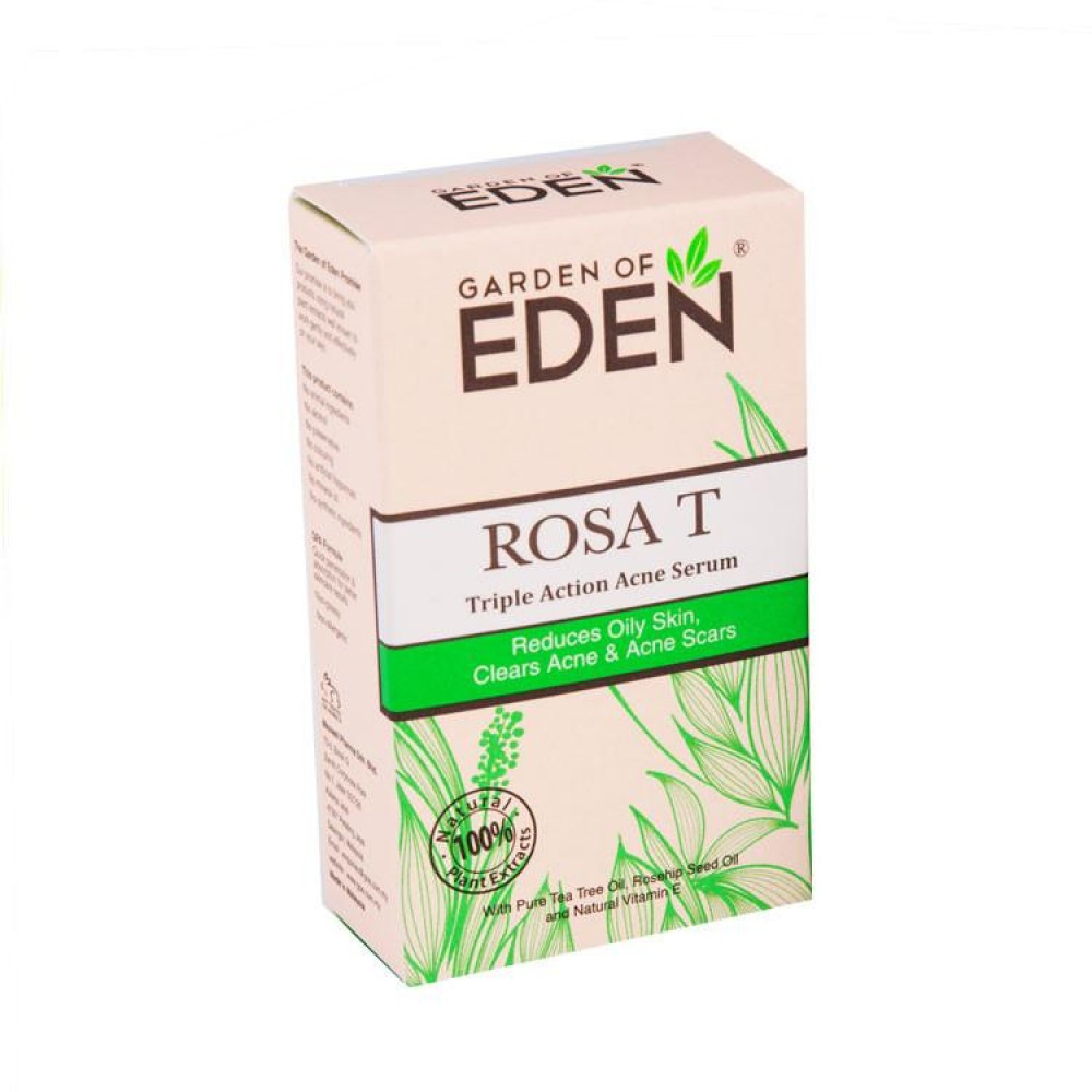 Garden of Eden Rosa T (Triple Action Acne Serum) 5ml Garden of Eden Rosa T (Triple Action Acne Serum) 5ml